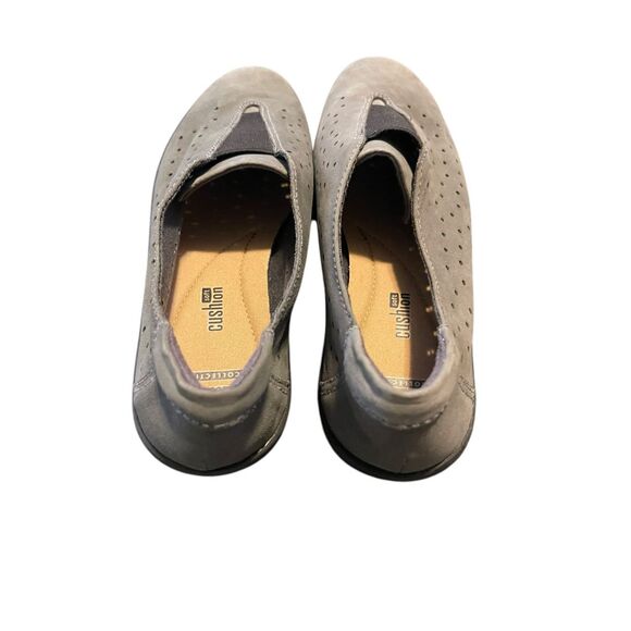 Clarks Womens Dark Gray Nubuck Leather Sable Artisan Daelyn Summit Shoes Size 8 - Picture 9 of 16